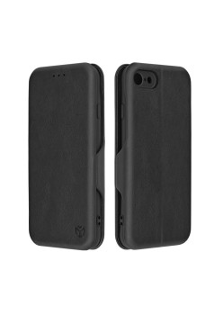 Husa tip carte pentru Apple iPhone SE 2, SE 2020 / SE 3, SE 2022 Techsuit, Inchidere Magnetica, Negru