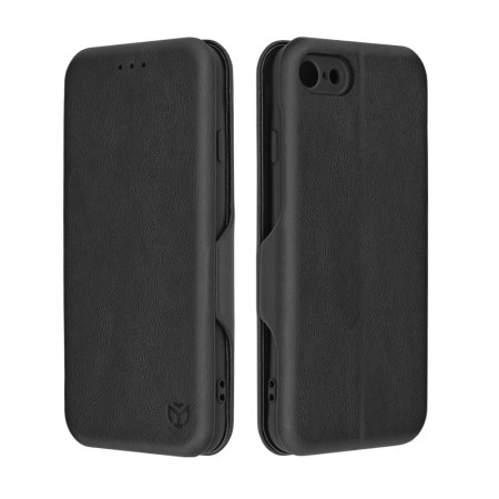 Husa tip carte pentru Apple iPhone SE 2, SE 2020 / SE 3, SE 2022 Techsuit, Inchidere Magnetica, Negru