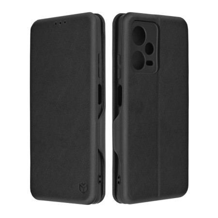 Husa tip carte pentru Xiaomi Redmi Note 12 Pro Plus Techsuit, Inchidere Magnetica, Negru