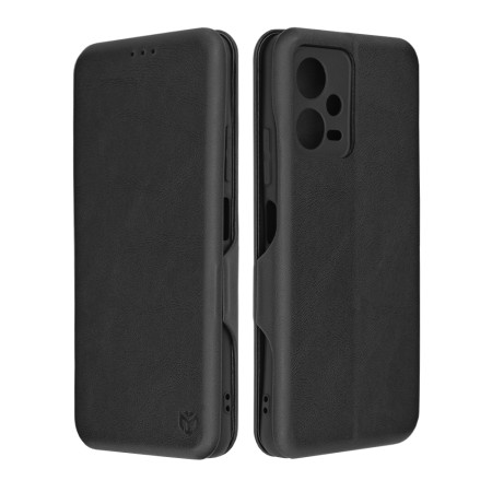 Husa tip carte pentru Xiaomi Redmi Note 12 5G / Poco X5 Techsuit, Inchidere Magnetica, Negru