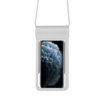 Husa subacvatica telefon waterproof and snowproof compatibila cu modelele Apple iPhone, pana la 6,8’, TWC1, IPX8, 30m, Silver