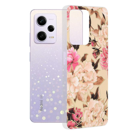 Husa telefon compatibila Xiaomi Redmi Note 12 Pro / Poco X5 Pro, Marble Personalizata, Mary Berry Nude