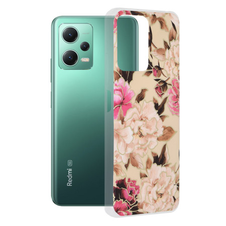 Husa telefon compatibila Xiaomi Redmi Note 12 5G / Poco X5, Marble Personalizata, Mary Berry Nude