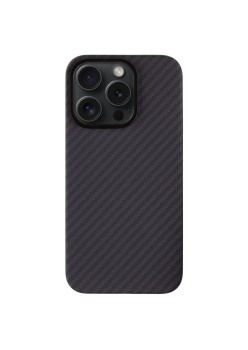 Husa Telefon Tactical MagForce Aramid pentru iPhone 15 Pro Max, Fibra Aramida, Ultra Slim 0.8 mm, Compatibila MagSafe, Negru