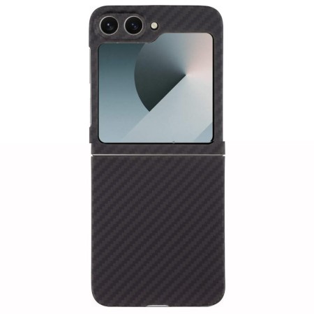 Husa Telefon Tactical MagForce Aramid pentru Samsung Galaxy Z Flip6, Fibra Aramida, Ultra Slim 0.8 mm, Compatibila Magnetic, Negru