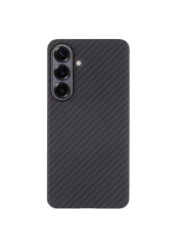 Husa Telefon Tactical MagForce Aramid pentru Samsung Galaxy S25 Plus, Fibra Aramida, Ultra Slim 0.8 mm, Inel Magnetic, Negru