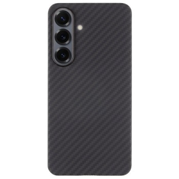 Husa Telefon Tactical MagForce Aramid pentru Samsung Galaxy S25 Plus, Fibra Aramida, Ultra Slim 0.8 mm, Inel Magnetic, Negru