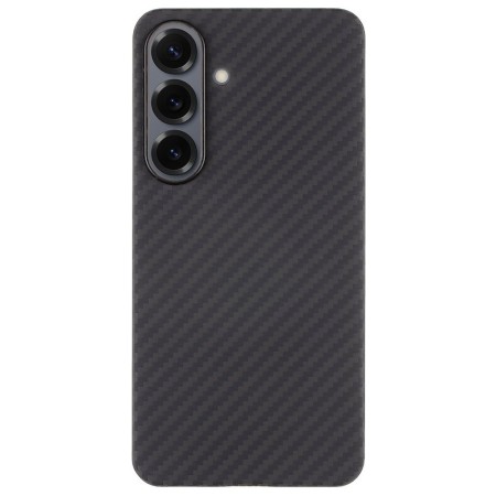 Husa Telefon Tactical MagForce Aramid pentru Samsung Galaxy S25 Plus, Fibra Aramida, Ultra Slim 0.8 mm, Inel Magnetic, Negru