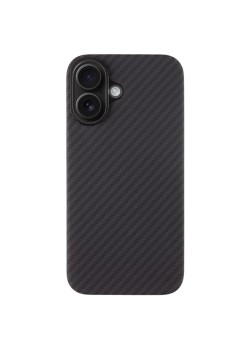Husa Telefon Tactical MagForce Aramid pentru iPhone 16, Fibra Aramida, Ultra Slim 0.8 mm, Compatibila MagSafe, Negru
