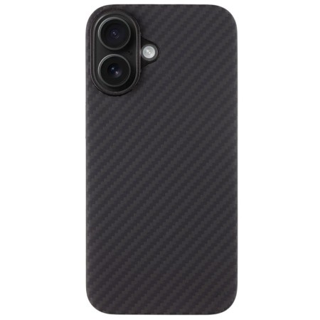 Husa Telefon Tactical MagForce Aramid pentru iPhone 16, Fibra Aramida, Ultra Slim 0.8 mm, Compatibila MagSafe, Negru