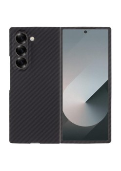 Husa Telefon Tactical MagForce Aramid pentru Samsung Galaxy Z Fold6, Fibra Aramida, 0.8 mm, Magnetica, Negru