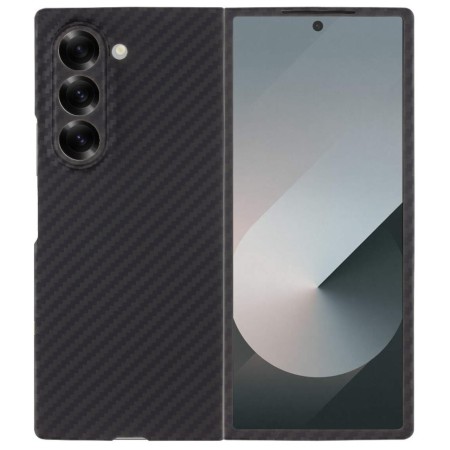 Husa Telefon Tactical MagForce Aramid pentru Samsung Galaxy Z Fold6, Fibra Aramida, 0.8 mm, Magnetica, Negru