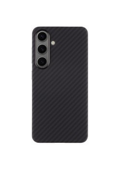 Husa Telefon Tactical MagForce Aramid pentru Samsung Galaxy S24, 0.8 mm, Fibra Aramida, Magnetica, Negru