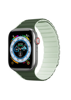 Bratara Smartwatch Apple Watch 1/2/3/4/5/6/7/8/SE/SE 2 de 38/40/41mm, Verde