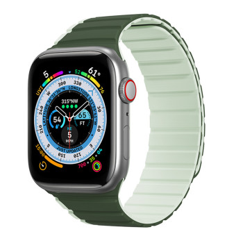 Bratara Smartwatch Apple Watch 1/2/3/4/5/6/7/8/SE/SE 2 de 38/40/41mm, Verde