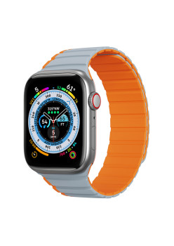 Bratara Smartwatch Apple Watch 1/2/3/4/5/6/7/8/SE/SE 2 de 38/40/41mm, Gri