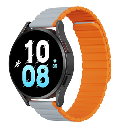 Bratara Smartwatch Samsung Galaxy Watch 4/5/Active 2, Huawei Watch GT 3 (42mm)/GT 3 Pro (43mm), Gri