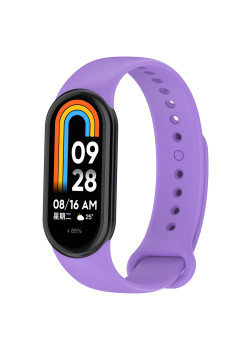 Bratara Smartwatch Xiaomi Smart Band 8 / 8 NFC compatibila, Ajustabila si Flexibila, Mov