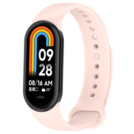 Bratara Smartwatch Xiaomi Smart Band 8 / 8 NFC compatibila, Ajustabila si Flexibila, Rose