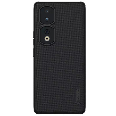 Husa Nillkin Super Frosted Shield pentru Honor 90 Pro, Negru