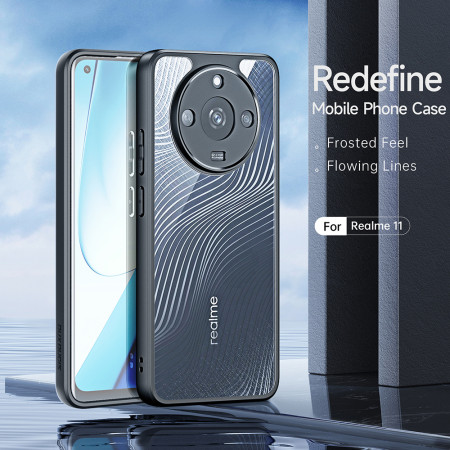 Husa telefon Dux Ducis Aimo Series pentru Realme 11, Negru
