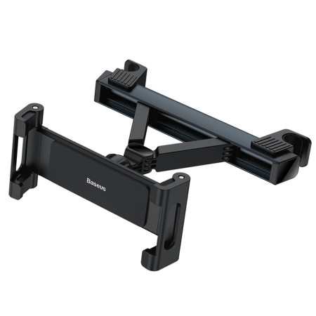 Suport tetiera tableta sau telefon, ajustabil, Baseus, Negru