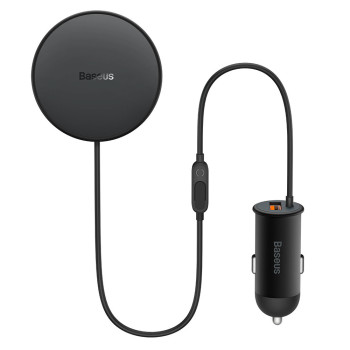 Incarcator Pad MagSafe Baseus cu AirVent Holde - USB-A 25W, 15W pentru Wireless Charging