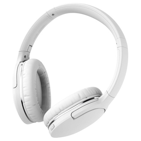 Casti Wireless Encok D02 Pro Baseus, design peste ureche, reducerea zgomotului, Bluetooth V5.3, Alb