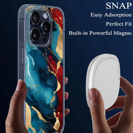 Husa personalizata compatibila Apple iPhone 15, MagSafe Atasare Magnetica, Antisoc, Neons And Brights 46