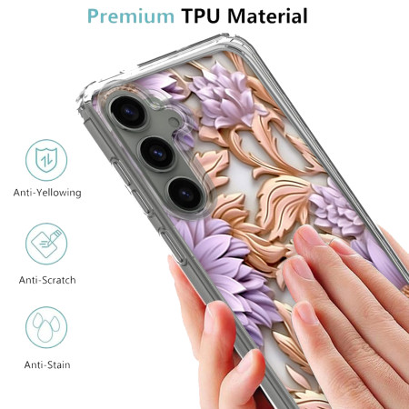 Husa personalizata pentru Samsung Galaxy S23, MagSafe Flower Medley 5