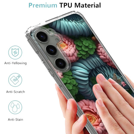 Husa personalizata pentru Samsung Galaxy S23, MagSafe Flower Medley 6