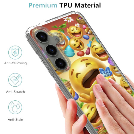 Husa personalizata pentru Samsung Galaxy S23, MagSafe Atasare Magnetica, Emoji Stop