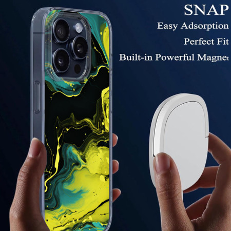 Husa personalizata compatibila Apple iPhone 14 Plus, MagSafe Atasare Magnetica, Antisoc, Neons And Brights 25