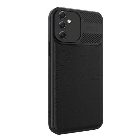 Husa Cross compatibila cu Samsung Galaxy A24, Super Camera Protect HTPMAG, Negru