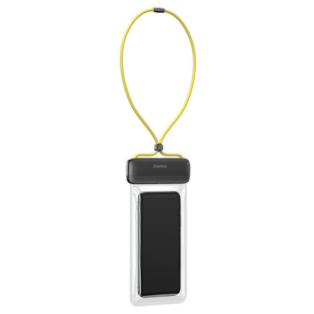 Husa subacvatica telefon Baseus Rezistenta la apa IPX8, Diagonala maxima 7,2 inch, Galben