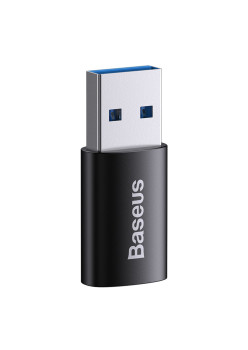 Adaptor OTG - USB 3.1 to Type-C, Aliaj din Aluminiu, 10Gbps, Negru