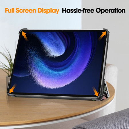 Husa tableta Xiaomi Pad 6, FoldPro cu Microfibra, Auto Sleep/Wake, Urban