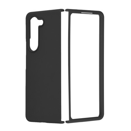 Husa de telefon Samsung Galaxy Z Fold 5, Antiamprenta, Interior Microfibra, Camera Extra Pro, Negru