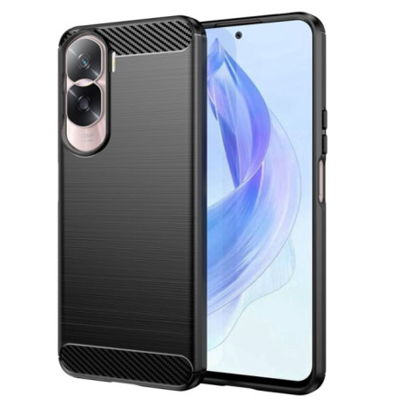 Husa Carbon compatibila Honor 90 Lite, Protect Anti-Soc, Negru