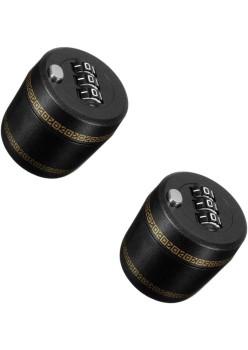 Set 2 Dispozitive de Blocare pentru Sticle, Cu Parola din 3 Cifre, Securizare Vin & Bauturi, 4x4.2x4.5 cm