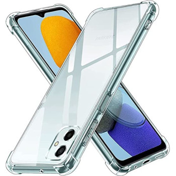 Husa Antisoc compatibila Samsung Galaxy A04e, PRO AirBag, Clear