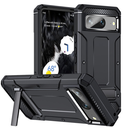Husa Antisoc compatibila Google Pixel 8, Kickstand, Negru