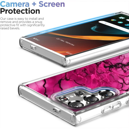 Husa pentru Samsung Galaxy S25 Ultra, Atasare Magnetica, MagSafe, Neons and Brights 1