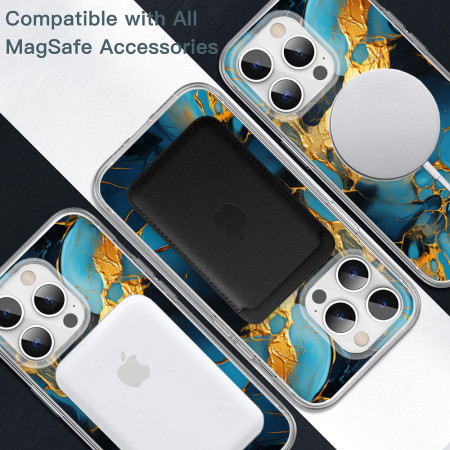 Husa personalizata compatibila Apple iPhone 14 Plus, MagSafe Atasare Magnetica, Antisoc, Neons And Brights 5