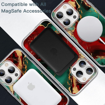 Husa personalizata compatibila Apple iPhone 13 Pro, MagSafe Atasare Magnetica, Antisoc, Neons And Brights 37