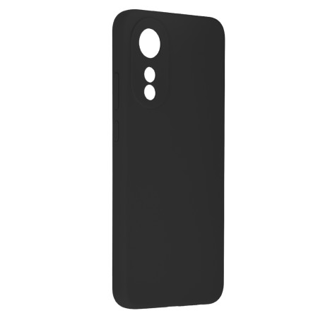 Husa de telefon compatibila Oppo A78 4G, Antiamprenta, Interior Microfibra, Camera Extra Pro, Black