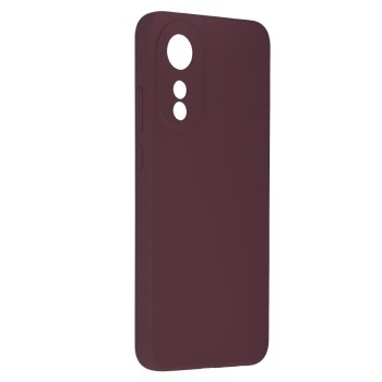 Husa de telefon compatibila Oppo A78 4G, Antiamprenta, Interior Microfibra, Camera Extra Pro, Plum Violet