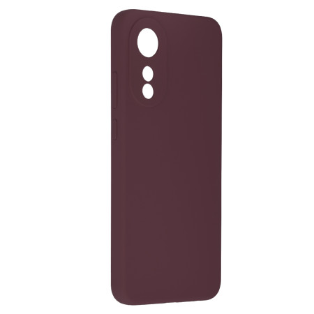 Husa de telefon compatibila Oppo A78 4G, Antiamprenta, Interior Microfibra, Camera Extra Pro, Plum Violet