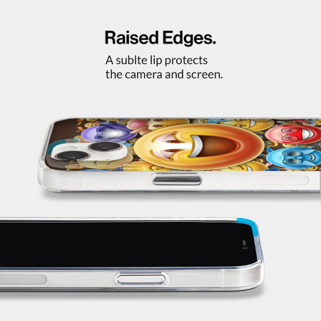 Husa personalizata pentru Apple iPhone 14, MagSafe Atasare Magnetica, Antisoc, Emoji Smiley Faces