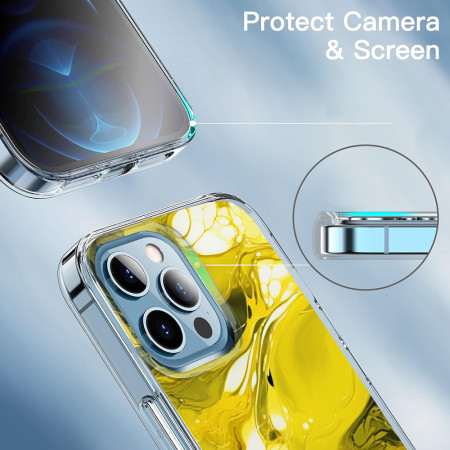 Husa personalizata compatibila Apple iPhone 13 Pro, MagSafe Atasare Magnetica, Antisoc, Neons And Brights 30